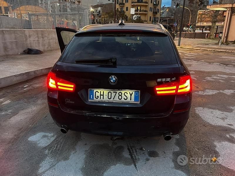 Begagnad BMW 535 Efficient Dynamics 313 HK (230 kW) 2011 Blå Kombi