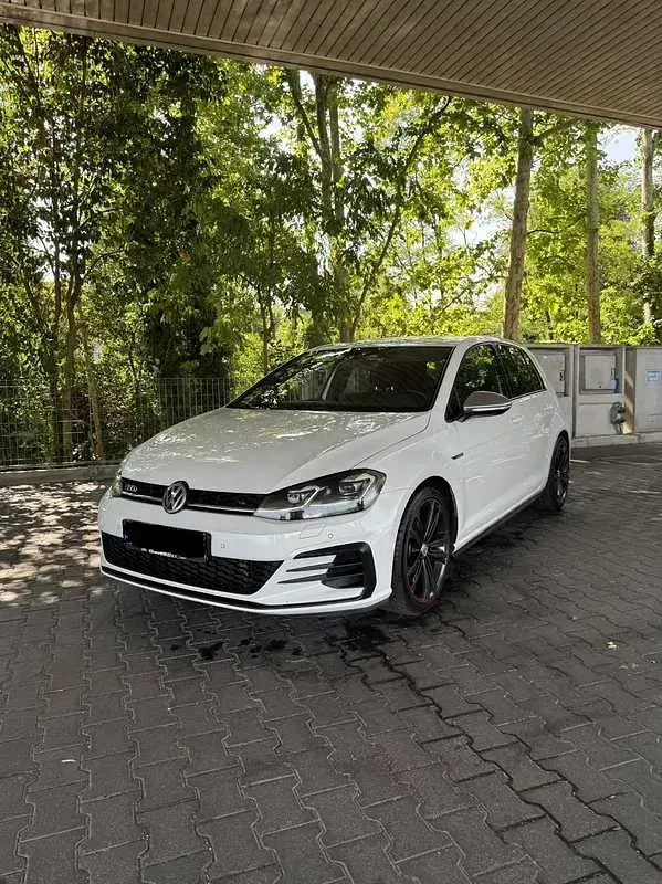 Usata VW Golf VII GTD 184 CV (135 kW) 2017 Bianco Berlina