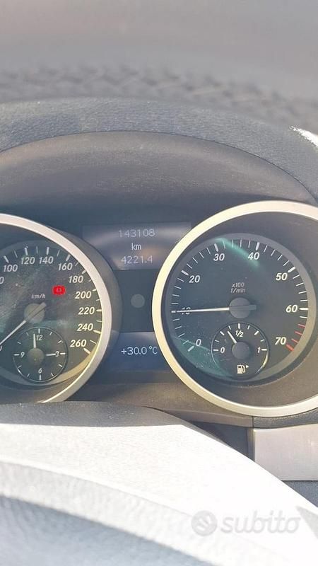 Usata Mercedes SLK200 2006 Nero Cabrio