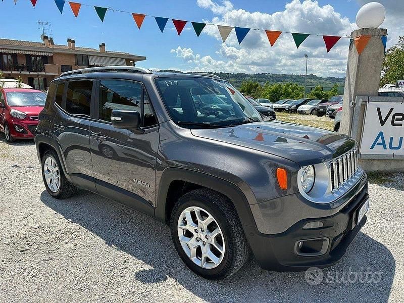 Grigio Usata 2017 Jeep Renegade Limited SUV | 9980 € (Molto cara) - Immagine 1/4