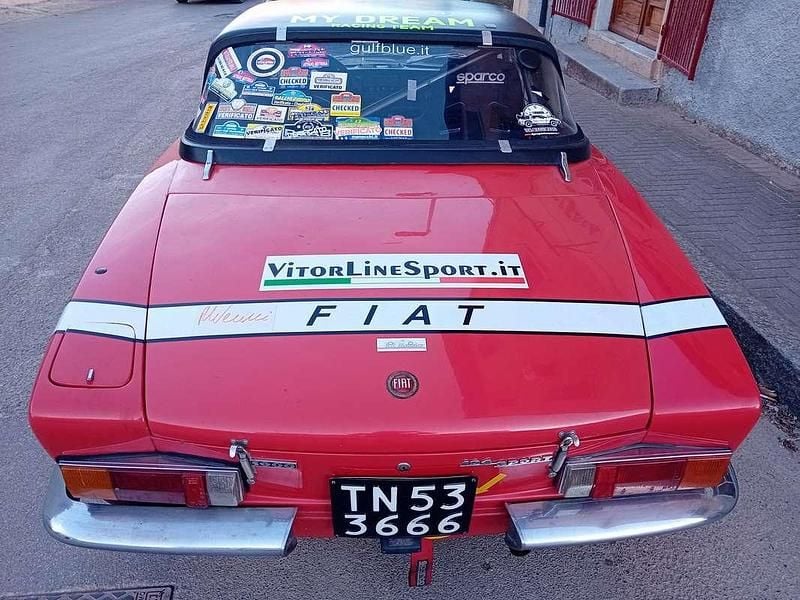 Usata Fiat 124 Spider 140 CV (102 kW) 1974 Rosso Cabrio