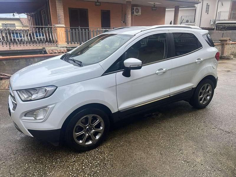 Usata Ford Ecosport Titanium 99 CV (72 kW) 2019 Bianco SUV