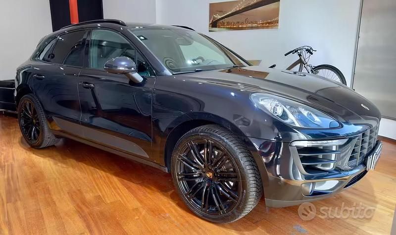 Usata Porsche Macan 250 CV (183 kW) 2014 Nero SUV
