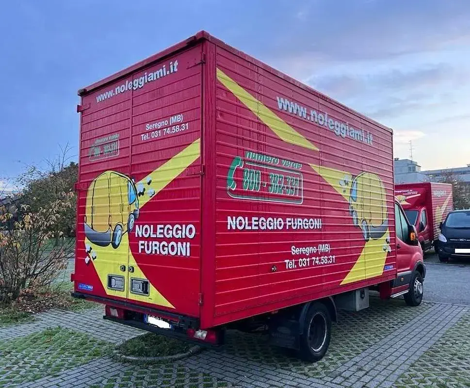 Usata Ford Transit 125 CV (91 kW) 2016 Rosso Utilitaria