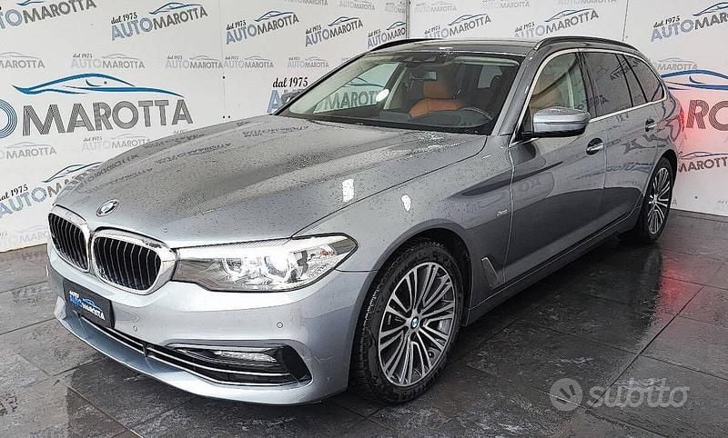 Blu Usata 2018 BMW 520 Sport Line Station wagon | 25.900 € (Buon prezzo) - Immagine 1/4