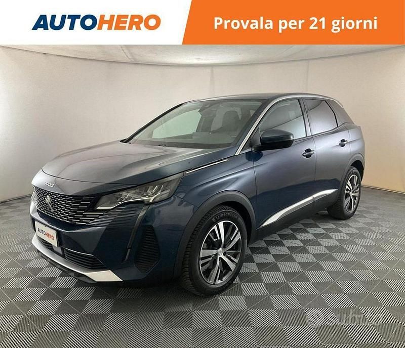 Usata Peugeot 3008 131 CV (96 kW) 2022 Blu SUV