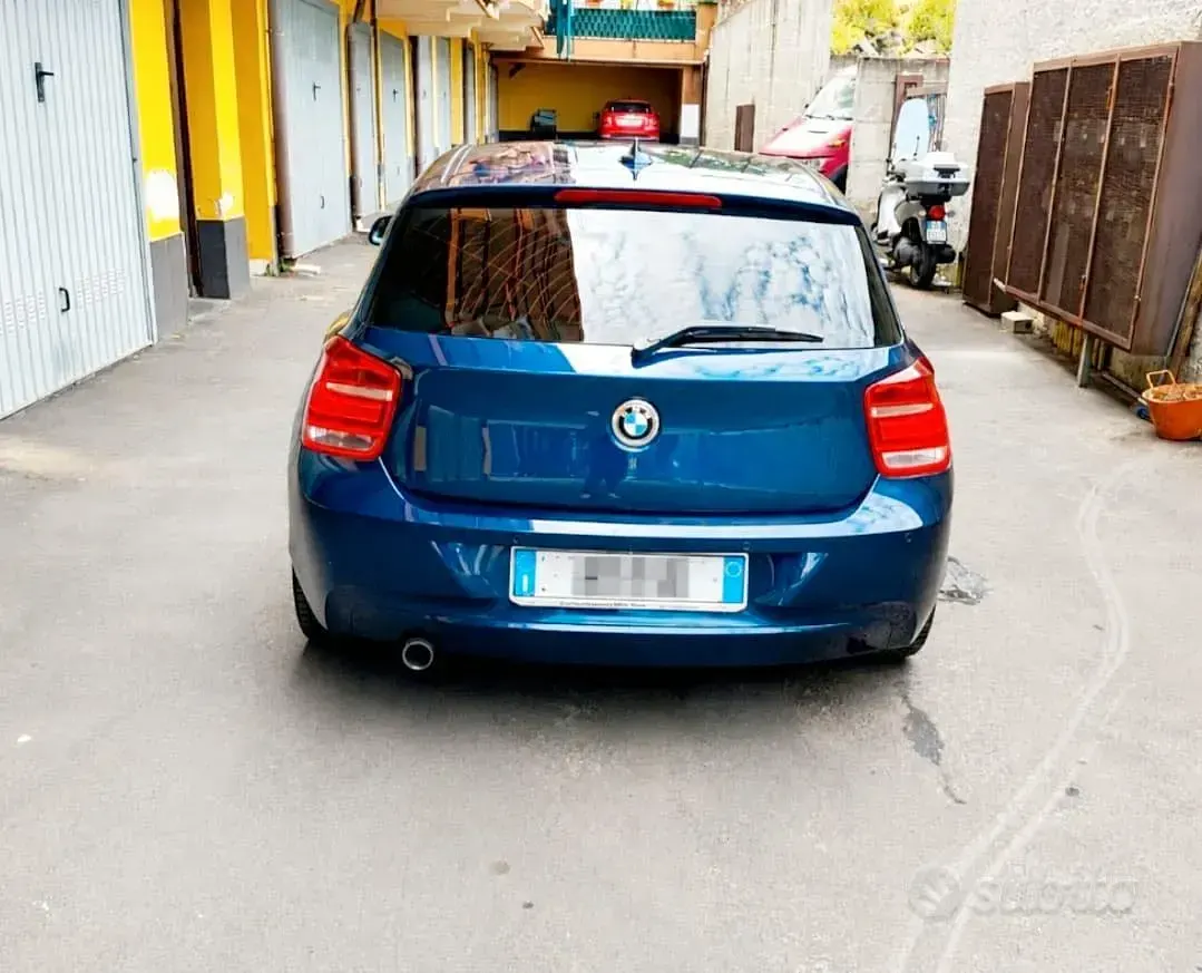 Usata BMW 114 95 CV (69 kW) 2013 Bluazzurro Utilitaria