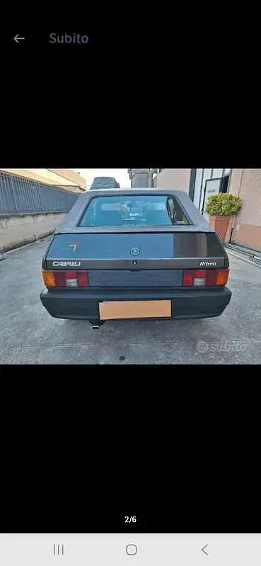 Usata Fiat Ritmo 84 CV (61 kW) 1986 Cabrio