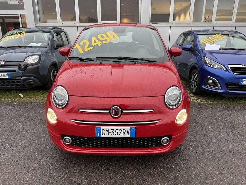 Usata Fiat 500 Lounge 69 CV (50 kW) 2021 Rosso Utilitaria