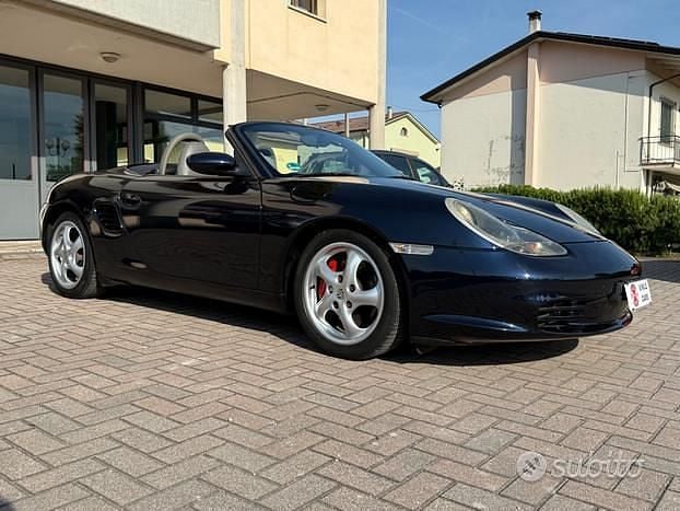 Usata Porsche Boxster 260 CV (191 kW) 2004 Blu Cabrio
