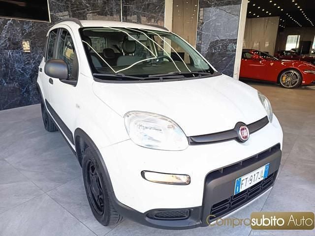 Usata Fiat Panda 4x4 S 84 CV (61 kW) 2019 Bianco Utilitaria
