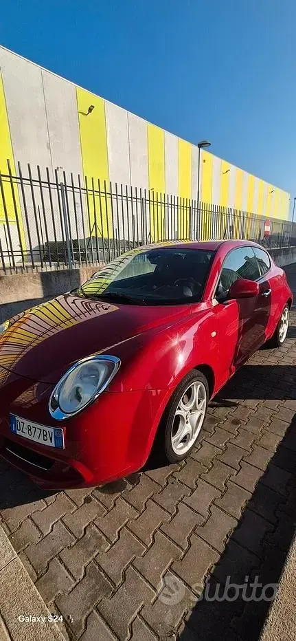 Usata Alfa Romeo MiTo Distinctive 105 CV (77 kW) 2010 Rosso Utilitaria