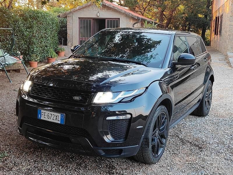 Usata Land Rover Range Rover evoque 2016 Nero SUV