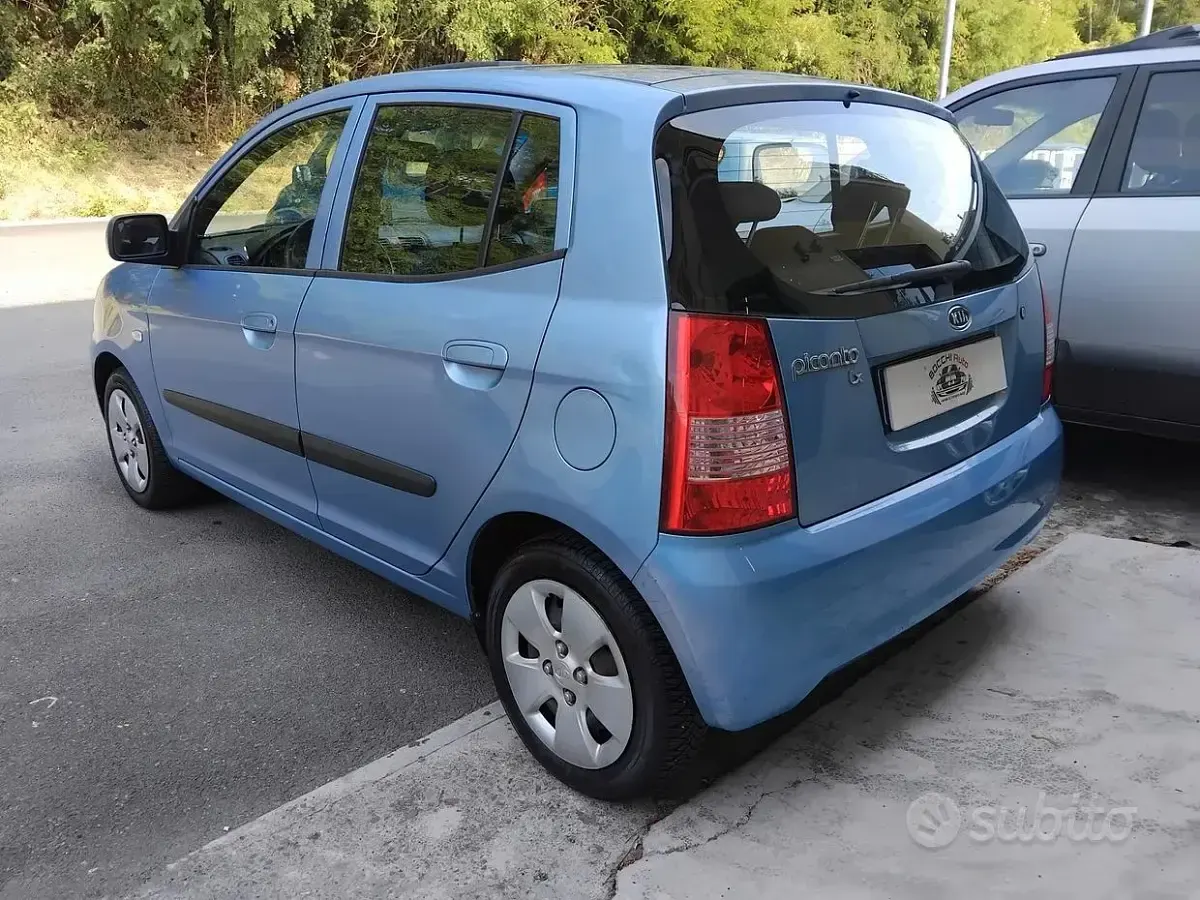 Usata Kia Picanto Spirit 61 CV (44 kW) 2006 Blu Utilitaria