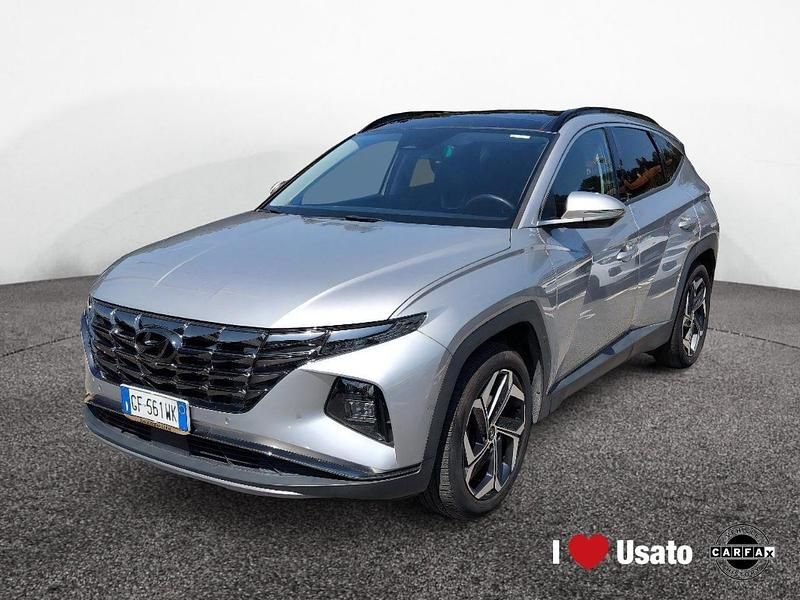Argento Usata 2021 Hyundai Tucson SUV | 25.500 € (Ottimo prezzo) - Immagine 1/4