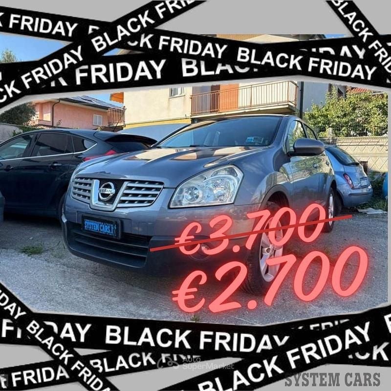 Grigio Usata 2009 Nissan Qashqai Tekna SUV | 3700 € (Buon prezzo) - Immagine 1/4