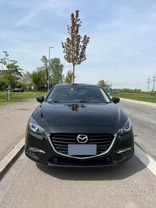 Usata Mazda 3 Evolve 105 CV (77 kW) 2017 Nero Berlina