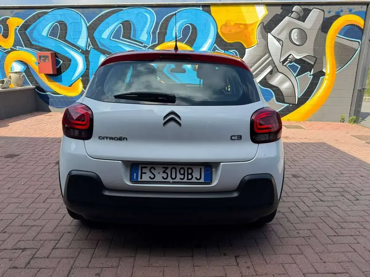 Usata Citroën C3 PureTech 82 CV (60 kW) 2018 Bianco Utilitaria