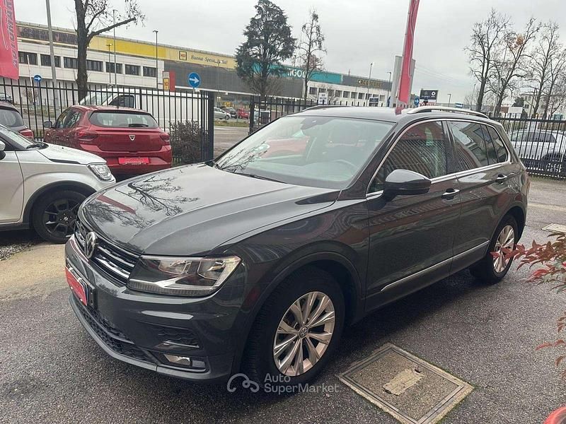 Usata VW Tiguan Style 116 CV (85 kW) 2018 Grigio SUV