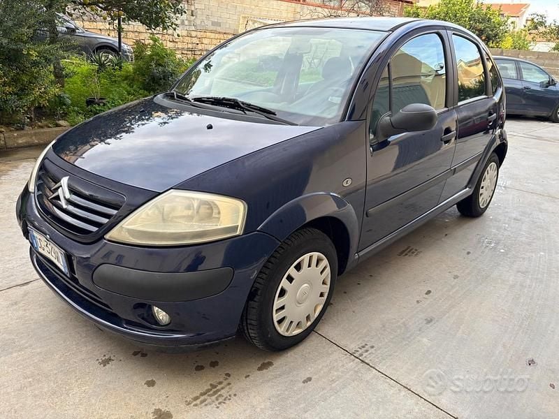 Usata Citroën C3 59 CV (43 kW) 2004 Blu Berlina
