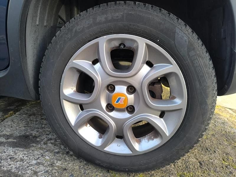 Usata Fiat Panda 4x4 S 95 CV (69 kW) 2015 Blu Utilitaria