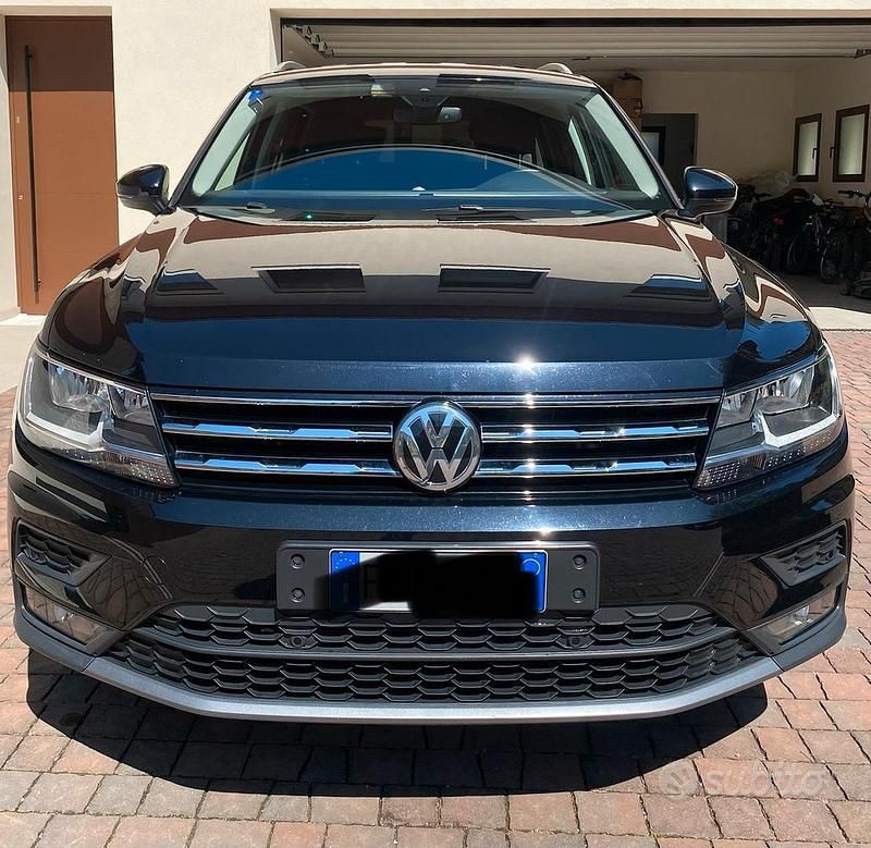 Usata VW Tiguan Allspace 150 CV (110 kW) 2018 Nero SUV