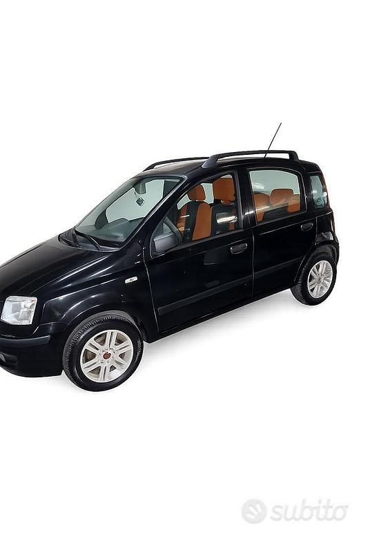 Usata Fiat Panda 70 CV (51 kW) 2007 Nero Utilitaria
