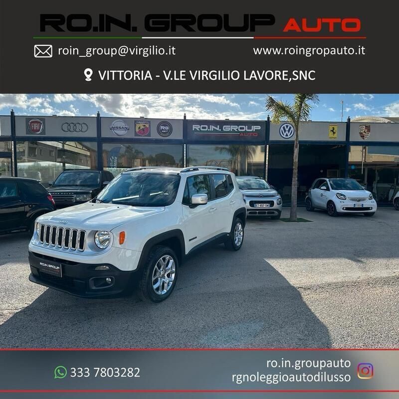 Bianco Usata 2016 Jeep Renegade Limited SUV | 11.990 € (Buon prezzo) - Immagine 1/4