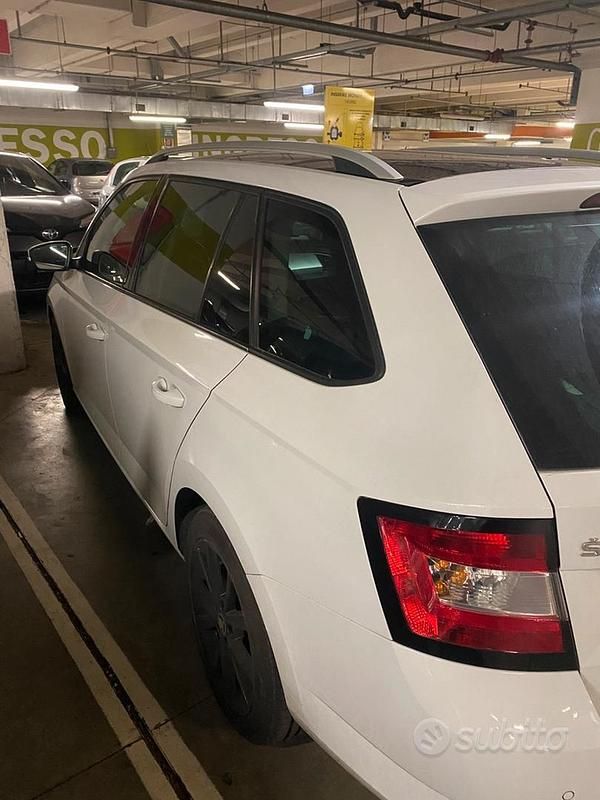 Usata Skoda Fabia 60 CV (44 kW) 2017 Bianco Berlina