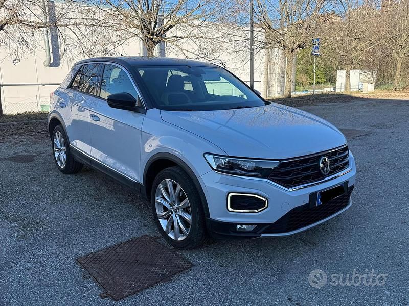 Usata VW T-Roc Advance 150 CV (110 kW) 2019 Grigio SUV