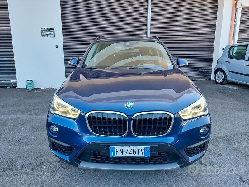 Usata BMW X1 xLine 150 CV (110 kW) 2018 Blu SUV