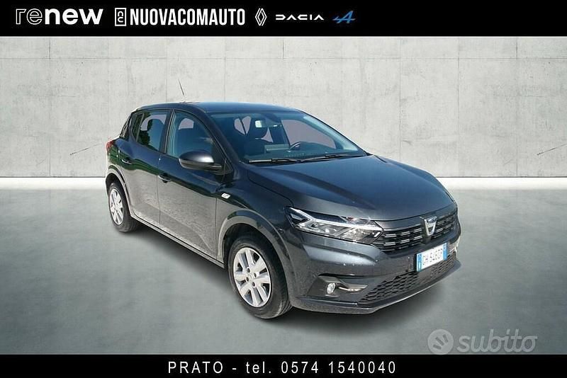 Usata Dacia Sandero Comfort 101 CV (74 kW) 2022 Grigio Berlina