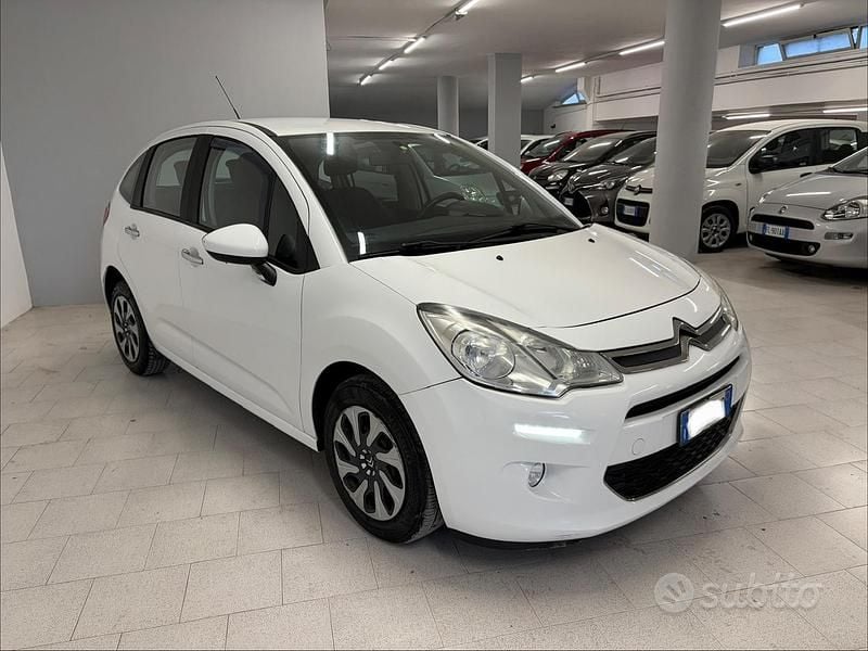 Usata Citroën C3 PureTech 82 CV (60 kW) 2014 Bianco Berlina