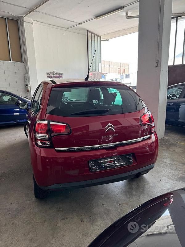 Usata Citroën C3 Exclusive 81 CV (59 kW) 2016 Rosso Berlina