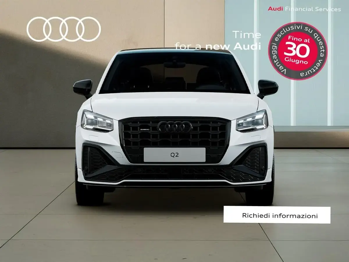 Nuova Audi Q2 Comfort 190 CV (139 kW) 2025 Bianco SUV