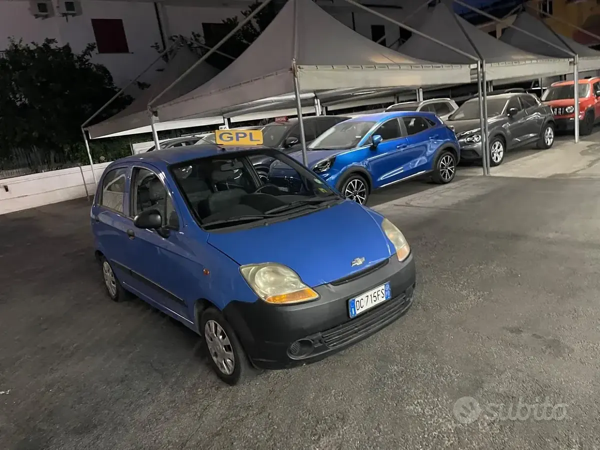 Usata Chevrolet Matiz SE 61 CV (44 kW) 2006 Bluazzurro Utilitaria