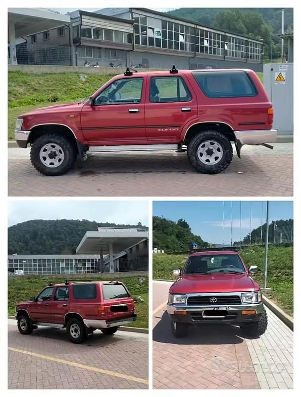 Usata Toyota 4 Runner 90 CV (66 kW) 1996 Rosso SUV