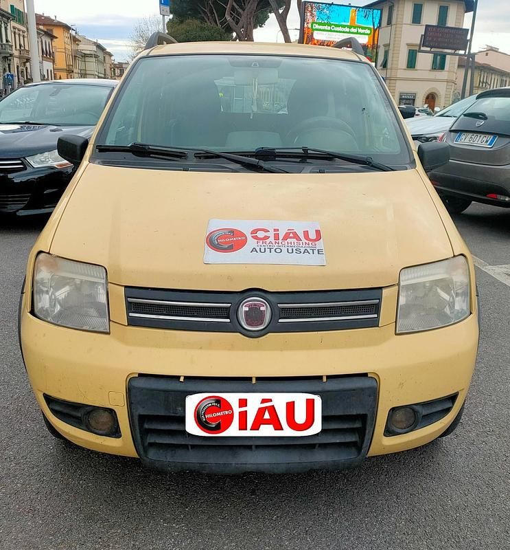 Usata Fiat Panda 4x4 Climbing 69 CV (50 kW) 2008 Giallo Utilitaria