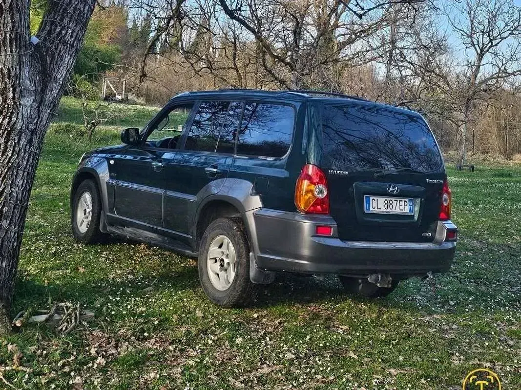 Usata Hyundai Terracan 150 CV (110 kW) 2004 Verde SUV