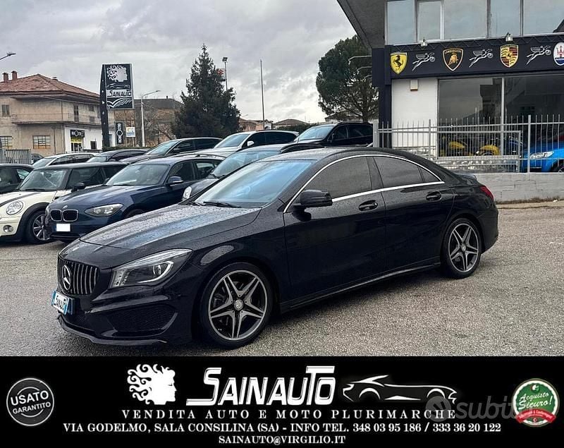 Usata Mercedes CLA220 Premium 176 CV (129 kW) 2016 Nero Berlina
