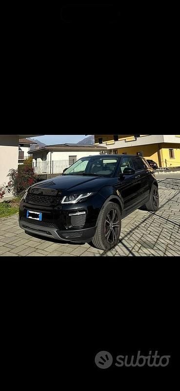 Usata Land Rover Range Rover evoque 2015 Nero SUV