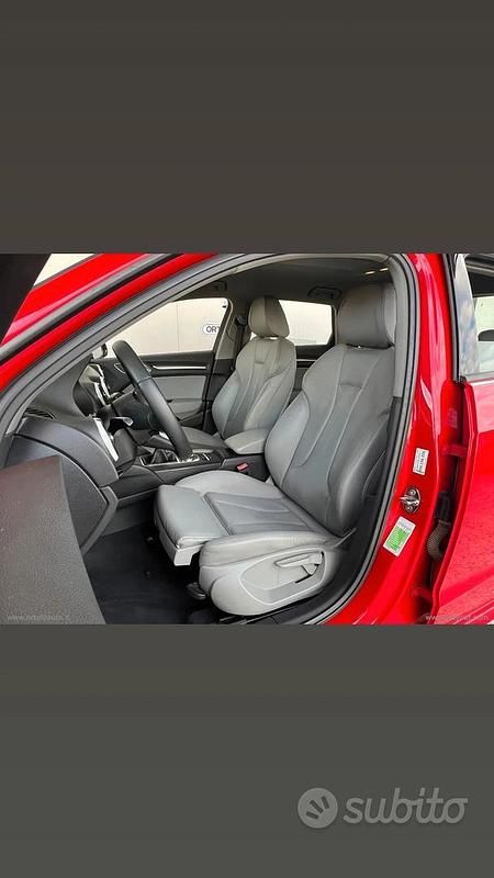 Usata Audi A3 S-Line 2019 Rosso Berlina