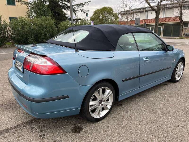 Usata Saab 9-3 Cabriolet Vector 150 CV (110 kW) 2007 Blu Cabrio