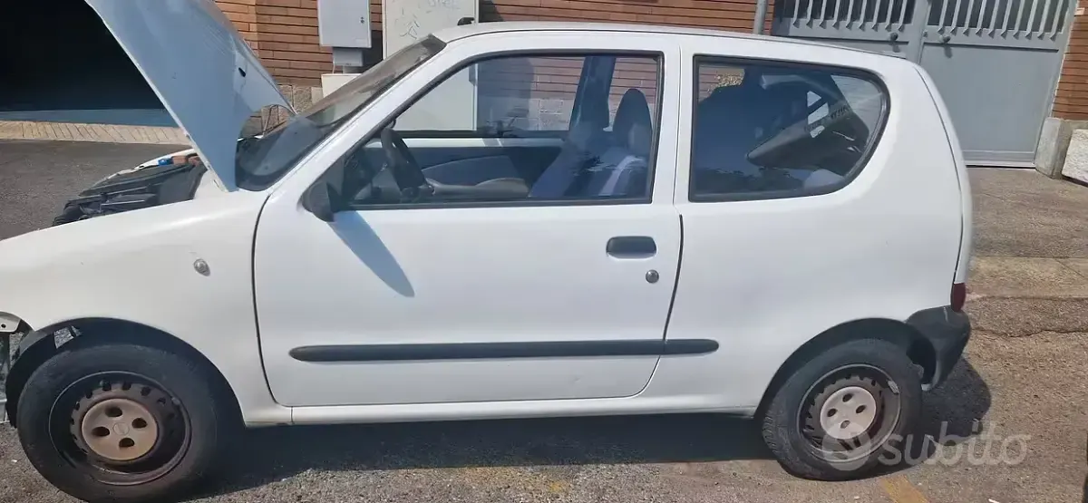 Usata Fiat 600 S 2001 Bianco Utilitaria