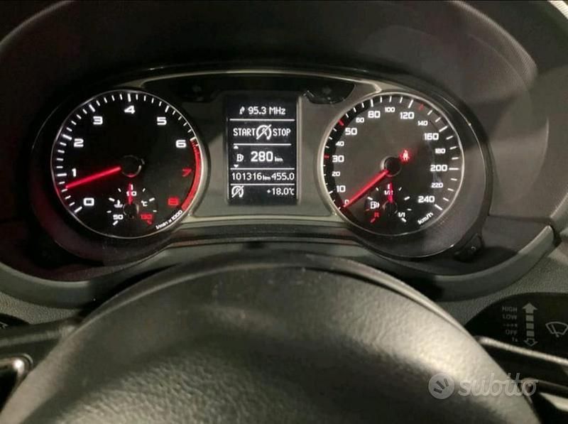 Usata Audi A1 Ambition 86 CV (63 kW) 2012 Bianco Utilitaria