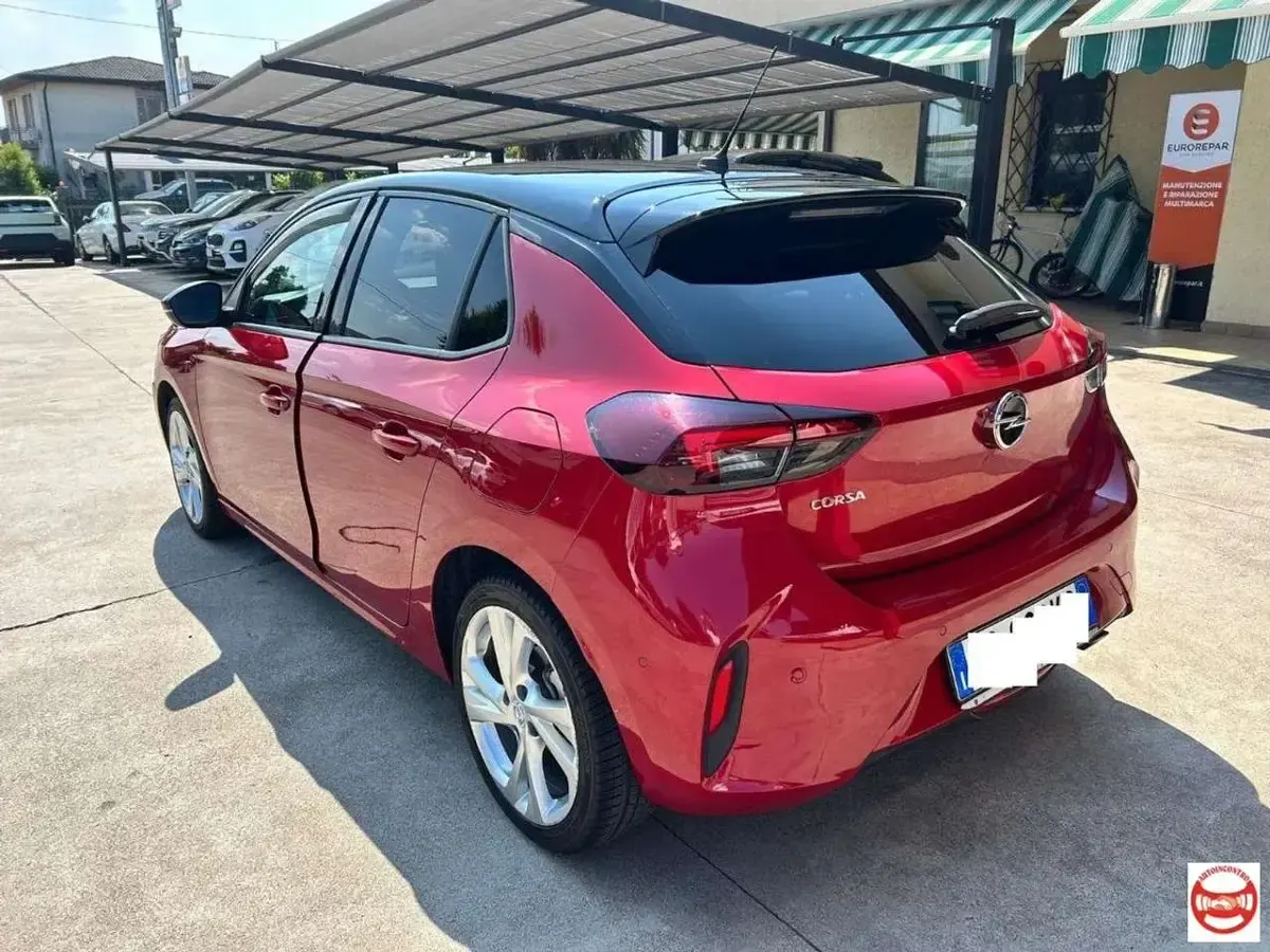 Usata Opel Corsa Elegance 101 CV (74 kW) 2020 Rosso Utilitaria