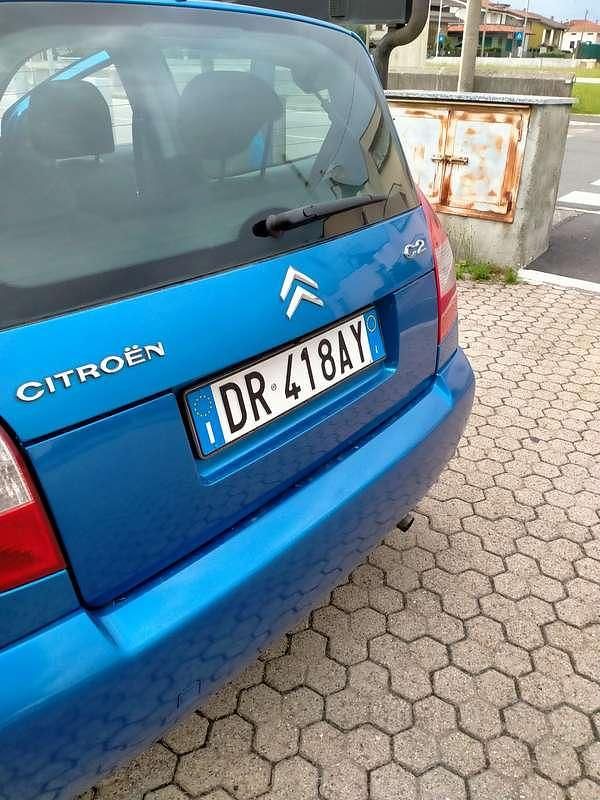 Usata Citroën C2 VTR Sport 60 CV (44 kW) 2008 Blu/azzurro Utilitaria