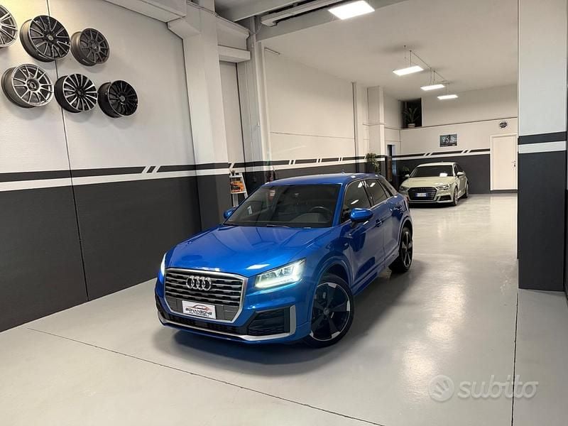 Usata Audi Q2 S-Line 150 CV (110 kW) 2017 Blu SUV