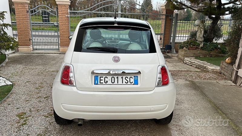 Usata Fiat 500 2011 Bianco Utilitaria