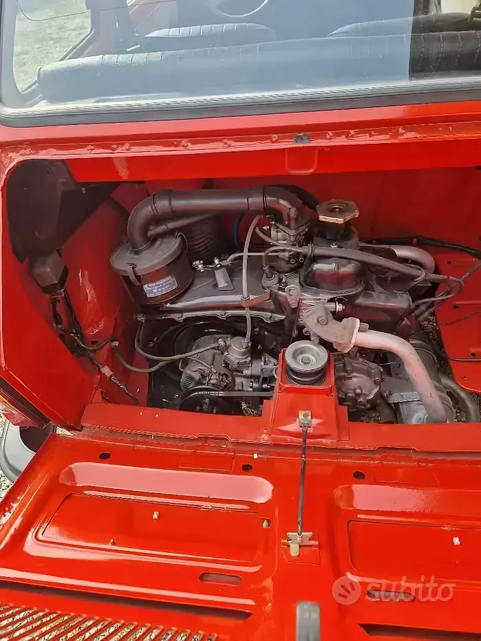 Usata Fiat 126 24 CV (17 kW) 1981 Rosso Utilitaria